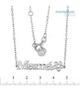 Collar en plata 1ª ley MAMA - S083-MA-3