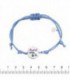 Pulsera nylom azul y plata 1ª ley sentimientos - K-00973-0-4