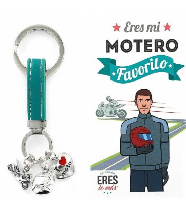 Llavero para el Motero, En plata 1ª ley - 9109438