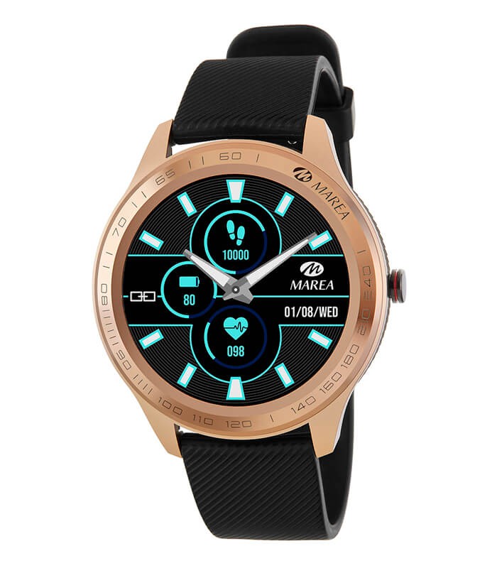 Reloj Marea Smartwatch digital correa caucho - B60001/4 - Angel