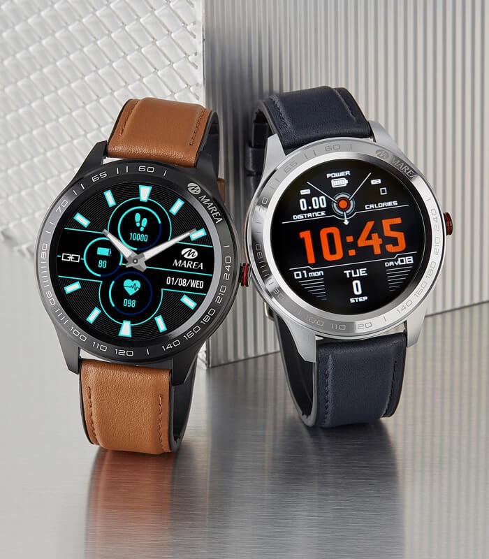 Reloj Marea Smartwatch digital correa caucho - B60001/4 - Angel