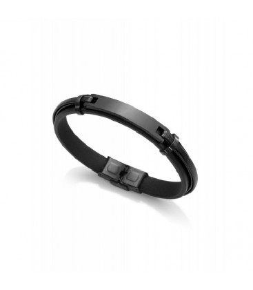 Pulsera Viceroy Magnum 75285P01010 acero IP negro - 75285P01010