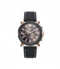 Reloj de hombre Heat con caja de acero bicolor y correa negra de Nylon - 401315-47