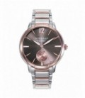 Reloj de Mujer Chic caja y brazalete bicolor en acero e Ip rosa - 401202-15