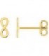 Pendientes Infinito Oro 18 Kilates - 2.7350.00