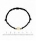 PULSERA ORO 1ª LEY OJO NAZAR MINI NYLON NEGRO - 90524-0-9